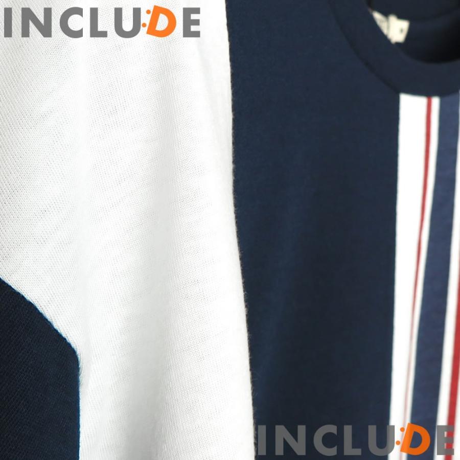 送料無料 ビッグシルエット ドット 水玉 ストライプ ドロップショルダー 半袖Ｔ ストリート  総柄 メンズ |  | 06