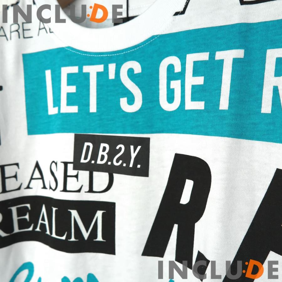 送料無料 半袖Ｔ ストリート  ロゴ 総柄 ダンス スケーター ユニセックス 夏 サマー |  | 03