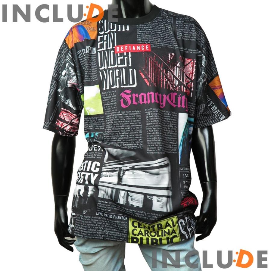 送料無料 オーバーサイズ ビッグシルエット フルカラー グラフィック 半袖Ｔ 昇華転写 ドルマン ストリート |  | 03