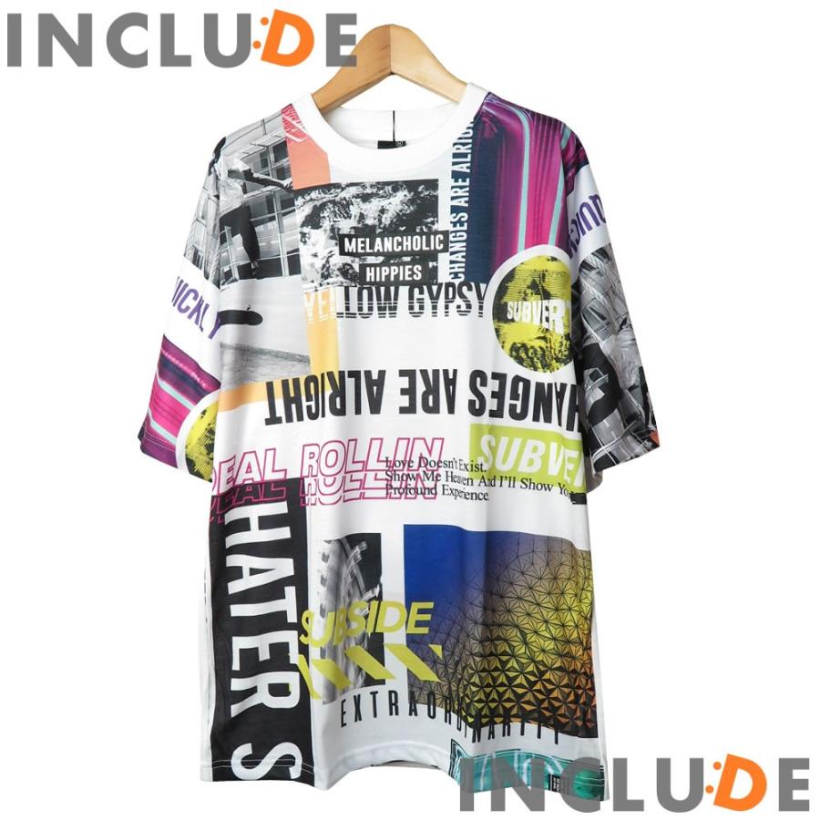 送料無料 オーバーサイズ ビッグシルエット フルカラー グラフィック 半袖Ｔ 昇華転写 ドルマン ストリート |  | 05