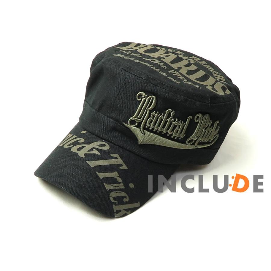 キャンバス　刺繍 プリント　ワークキャップ アツモリ刺繍 英字 フリー |  | 01