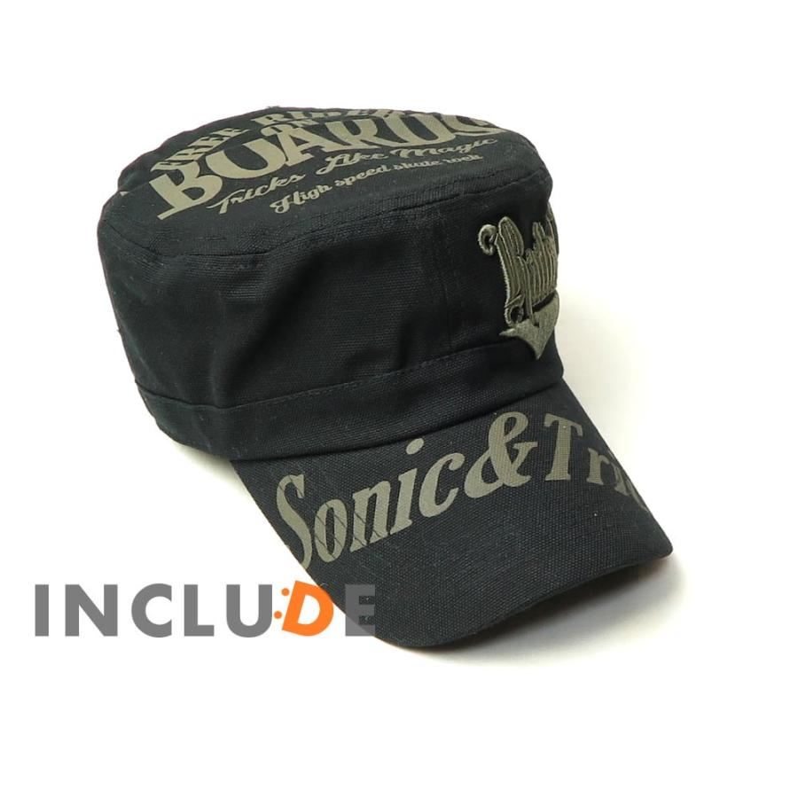 キャンバス　刺繍 プリント　ワークキャップ アツモリ刺繍 英字 フリー |  | 02