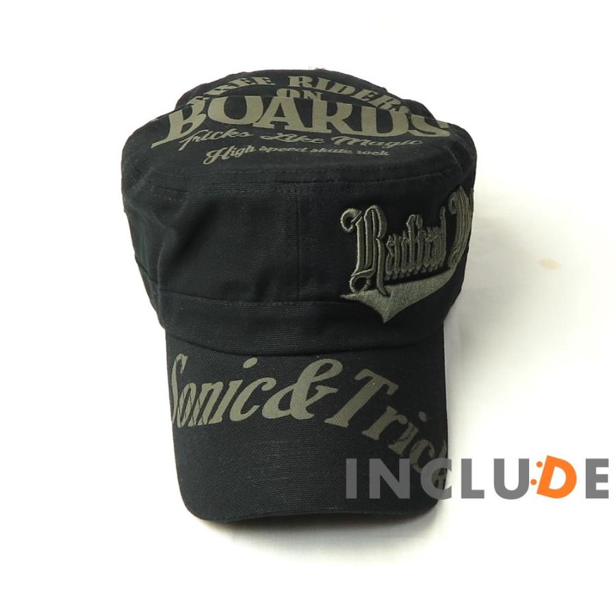 キャンバス　刺繍 プリント　ワークキャップ アツモリ刺繍 英字 フリー |  | 03