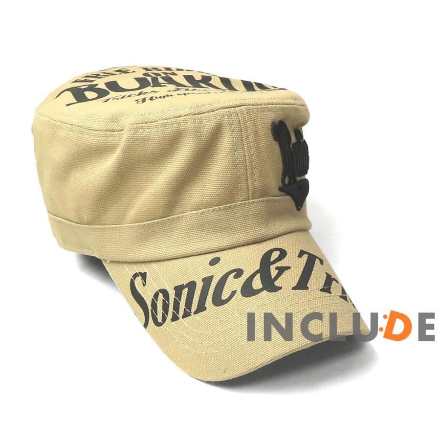 キャンバス　刺繍 プリント　ワークキャップ アツモリ刺繍 英字 フリー |  | 06