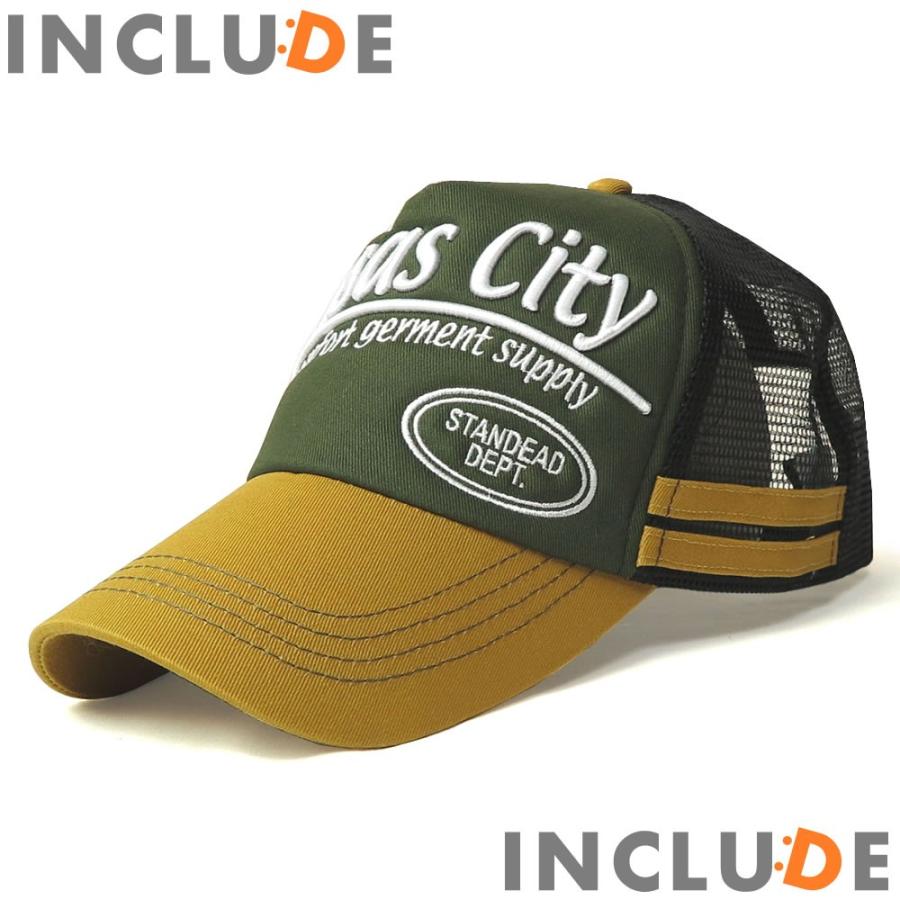 刺繍 メッシュキャップ 英字ロゴ ベースボールキャップ 熱盛　アツモリ刺繍 |  | 05