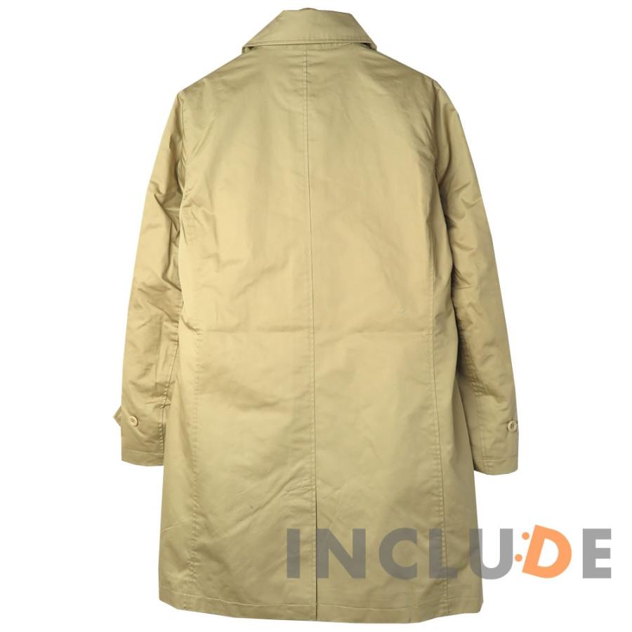 超撥水加工 ステンカラーコート スプリングコート ハーフコート メンズ ブルー ベージュ 新卒 新社会人 |  | 07