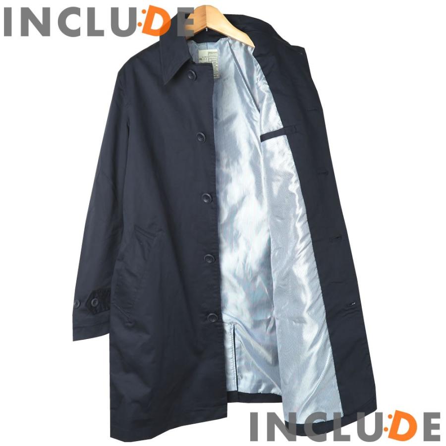 超撥水加工 ステンカラーコート スプリングコート ハーフコート メンズ ネイビー ワイン 新卒 新社会人 |  | 03