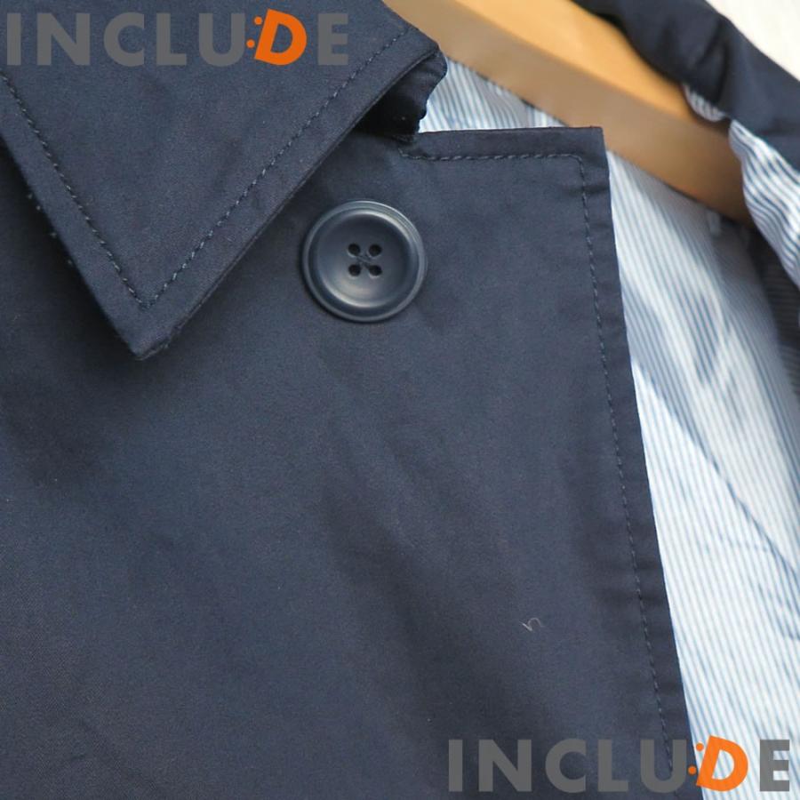 超撥水加工 ステンカラーコート スプリングコート ハーフコート メンズ ネイビー ワイン 新卒 新社会人 |  | 04