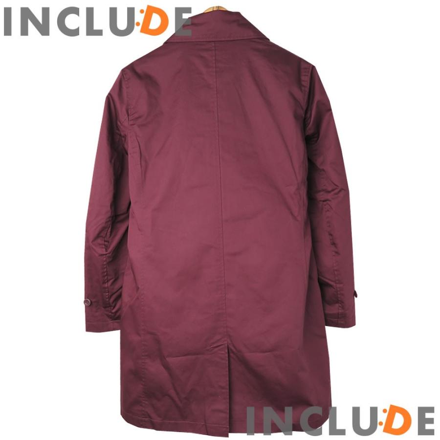 超撥水加工 ステンカラーコート スプリングコート ハーフコート メンズ ネイビー ワイン 新卒 新社会人 |  | 06