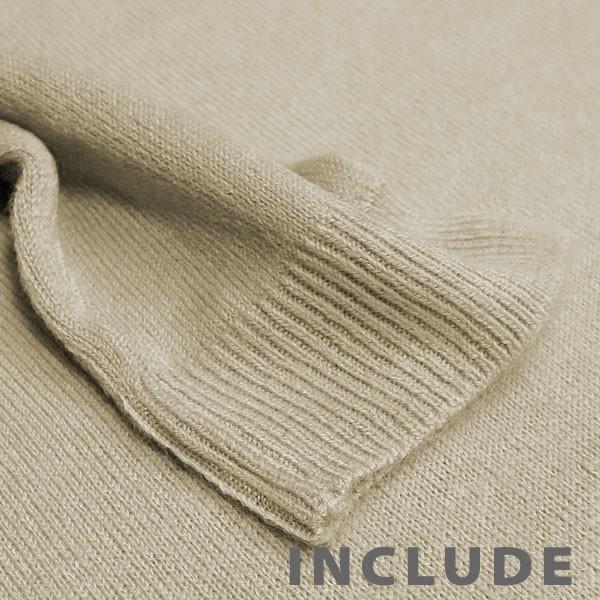 6カラー 定番 カシミアタッチ リブ Vネック ニット セーター メンズ 伸縮 白 黒 チャコール ネイビー オフホワイト ワイ |  | 14