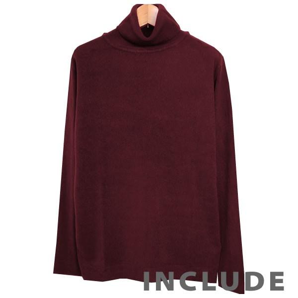 6カラー カシミアタッチ リブ タートルネック ニット ハイネック セーター メンズ 伸縮 白 黒 チャコール グレー オフホワ |  | 11