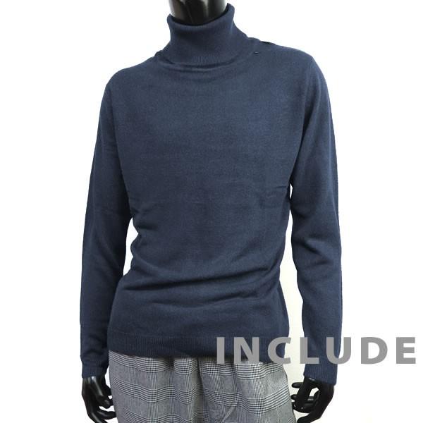 6カラー カシミアタッチ リブ タートルネック ニット ハイネック セーター メンズ 伸縮 白 黒 チャコール グレー オフホワ |  | 15