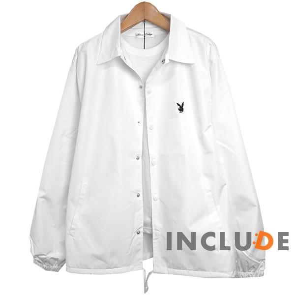 コーチジャケット PLAYBOY マガジンフォト レコード ガール バニー プレイボーイ 長袖 無地 コーチ ジャケット アクテ |  | 06