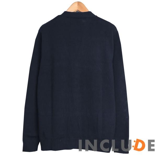 ５カラー ワンポイント PLAYBOY ニット カーディガン カレッジスタイル スクールセーター メンズ レディース ユニセック |  | 02