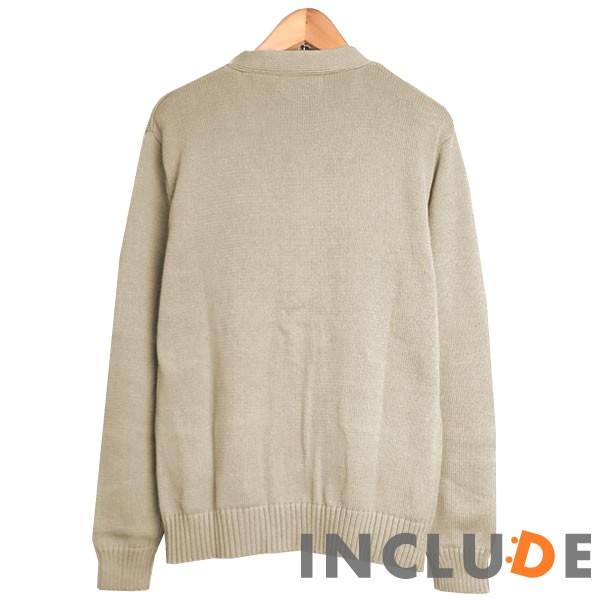 ５カラー ワンポイント PLAYBOY ニット カーディガン カレッジスタイル スクールセーター メンズ レディース ユニセック |  | 04