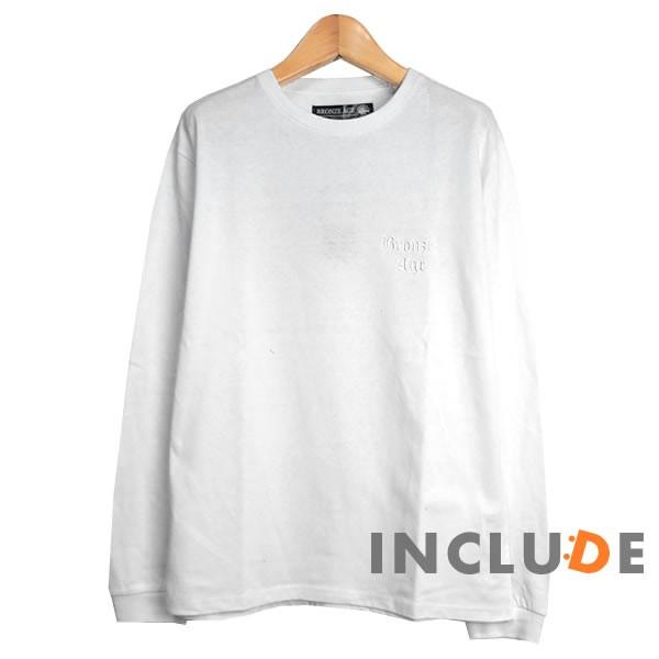 ロンT バックイラスト ブロンズエイジ 魚 フィッシュ 長袖 無地 ストリート スケーター サーフ ベニスビーチ レイ・フローレ |  | 03