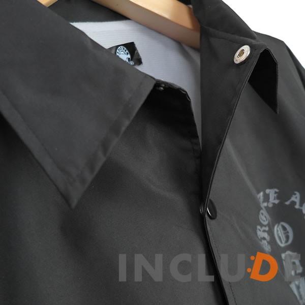 コーチジャケット ブロンズエイジ 魚 フィッシュ 長袖 無地 コーチ ジャケット スケートボード ベニスビーチ レイ・フローレス |  | 10