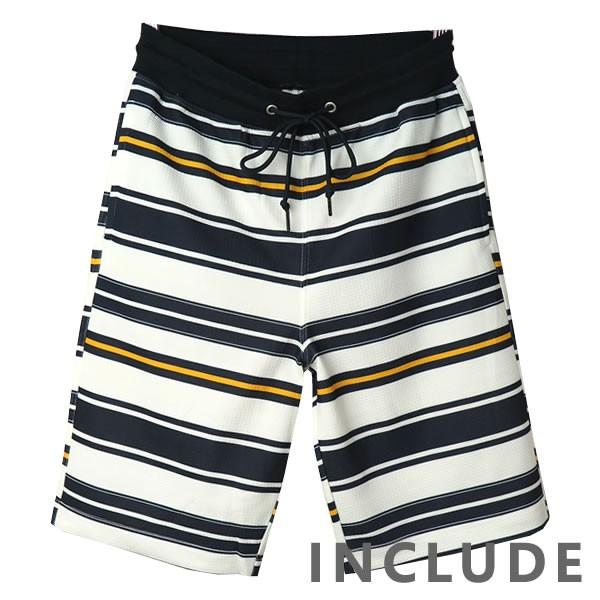 ハーフパンツ ショートパンツ 人気 短パン 膝上 カジュアル ジャカード ボーダー ウエストリブ ストリート系 スポーツ 部屋着 |  | 01