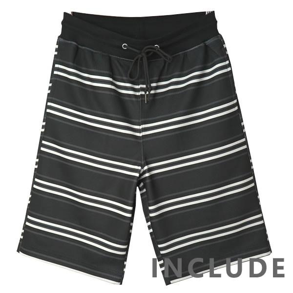 ハーフパンツ ショートパンツ 人気 短パン 膝上 カジュアル ジャカード ボーダー ウエストリブ ストリート系 スポーツ 部屋着 |  | 10