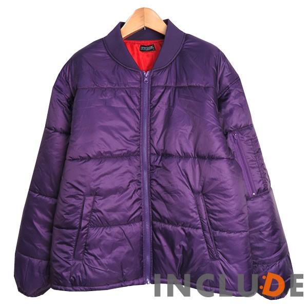 オーバーサイズ 防寒対策 中綿 MA-1 MA1 ミリタリージャケット ゆったり ジャンパー ストリート 裏地オレンジ ボンバー |  | 08