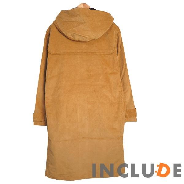 ダッフルコート コート コーデュロイ トグルボタン ロング丈 ビッグシルエット アメカジ カジュアル ナチュラル 防寒 オーバー |  | 02