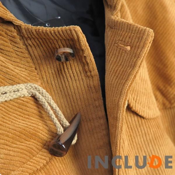 ダッフルコート コート コーデュロイ トグルボタン ロング丈 ビッグシルエット アメカジ カジュアル ナチュラル 防寒 オーバー |  | 08