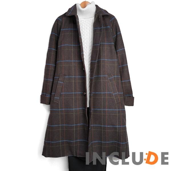 チェック コート ロング オーバーサイズ ビッグシルエット チェスターコート メンズコート メルトン ウール オーバーコート ビ |  | 03