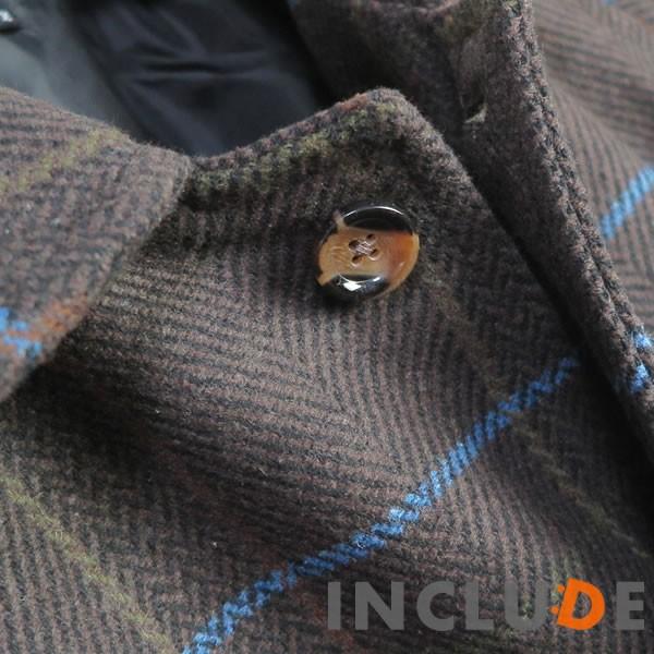 チェック コート ロング オーバーサイズ ビッグシルエット チェスターコート メンズコート メルトン ウール オーバーコート ビ |  | 08