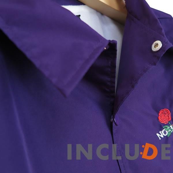 コーチジャケット バラ 薔薇 ローズ 刺繍 ロゴ プリント コーチ ブルゾン ジャケット ビッグサイズ 長袖 スケートボード |  | 09