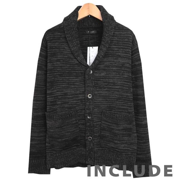 ニット ショールカラー カーデ ショール襟 カーディガン ショールニット ケーブル編みニット 長袖 メンズ 秋冬 |  | 07