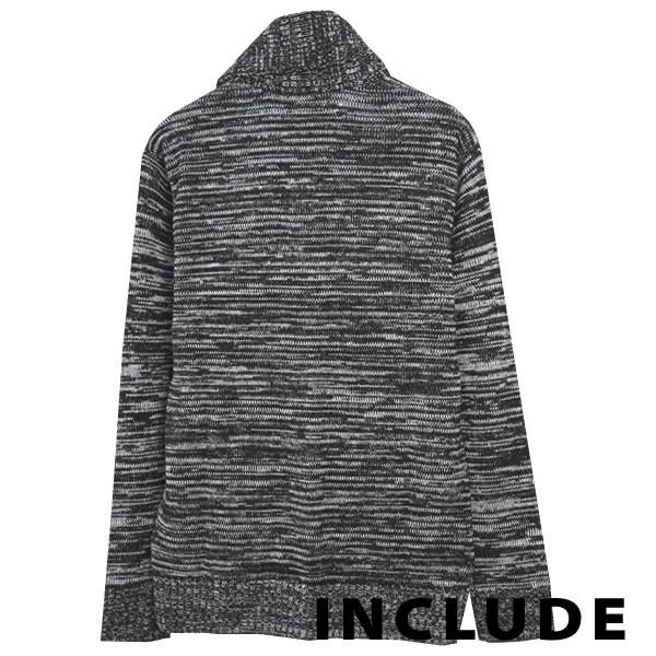 ニット ショールカラー カーデ ショール襟 カーディガン ショールニット ケーブル編みニット 長袖 メンズ 秋冬 |  | 16