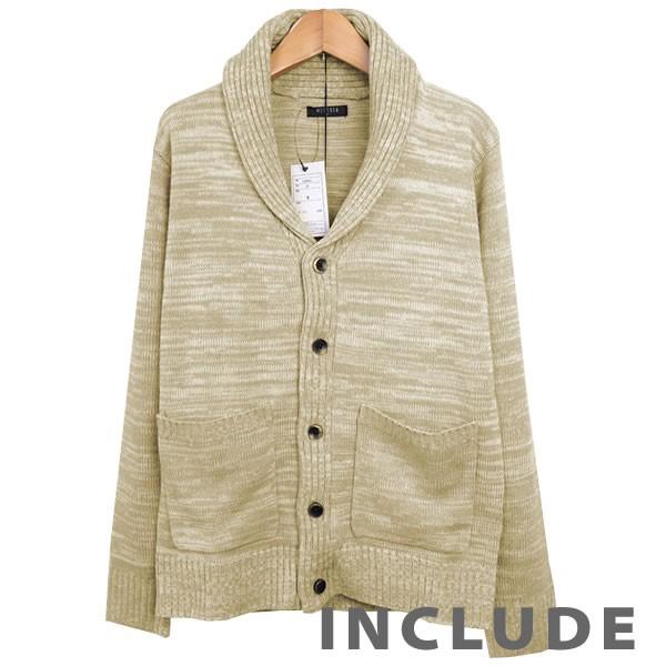 ニット ショールカラー カーデ ショール襟 カーディガン ショールニット ケーブル編みニット 長袖 メンズ 秋冬 |  | 17