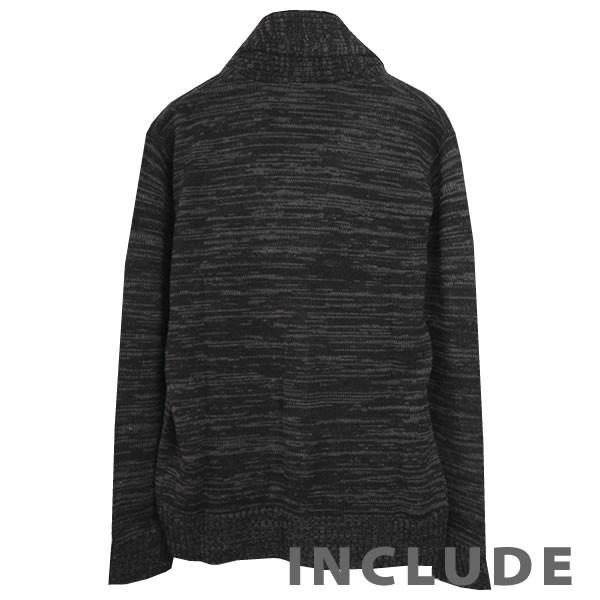 ニット ショールカラー カーデ ショール襟 カーディガン ショールニット ケーブル編みニット 長袖 メンズ 秋冬 |  | 08