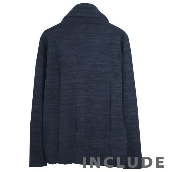 ニット ショールカラー カーデ ショール襟 カーディガン ショールニット ケーブル編みニット 長袖 メンズ 秋冬 |  | 12