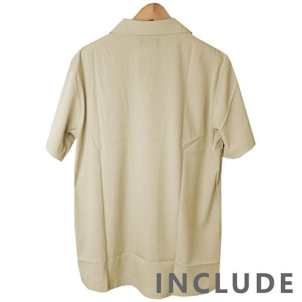 半袖シャツ 開襟シャツ 無地 オープンカラー 夏服 夏 ワイドシルエット ワイドシャツ 韓国ファッション メンズ |  | 07