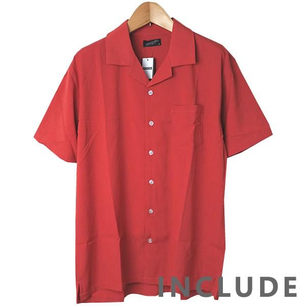 半袖シャツ 開襟シャツ 無地 オープンカラー 夏服 夏 ワイドシルエット ワイドシャツ 韓国ファッション メンズ |  | 12