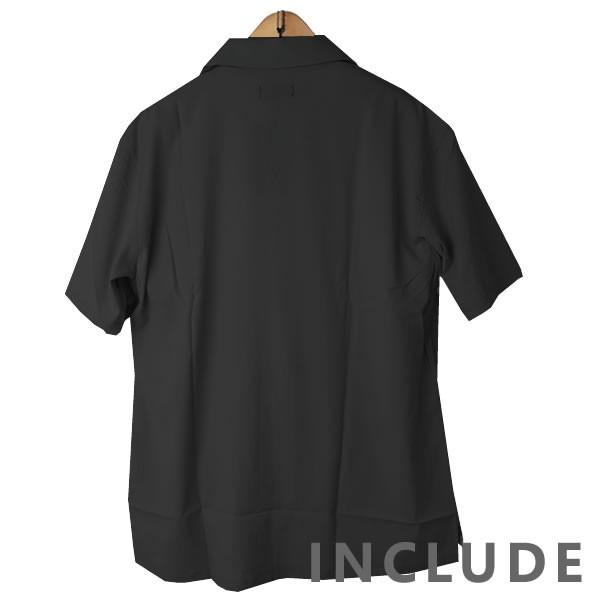 半袖シャツ 開襟シャツ 無地 オープンカラー 夏服 夏 ワイドシルエット ワイドシャツ 韓国ファッション メンズ |  | 10