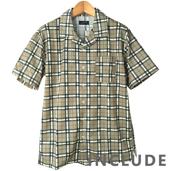 半袖シャツ 開襟シャツ チェック ストライプ オープンカラー マルチストライプ 夏服 夏 ワイドシルエット ワイドシャツ 韓国フ |  | 01