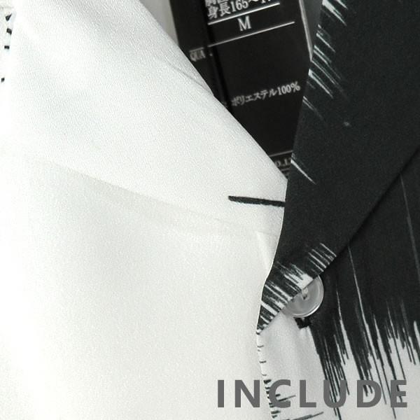 半袖シャツ 開襟シャツ アシンメトリー アシメ チェック ストライプ ロゴ 文字 ペンキ 刷毛 オープンカラー マルチストライプ |  | 12