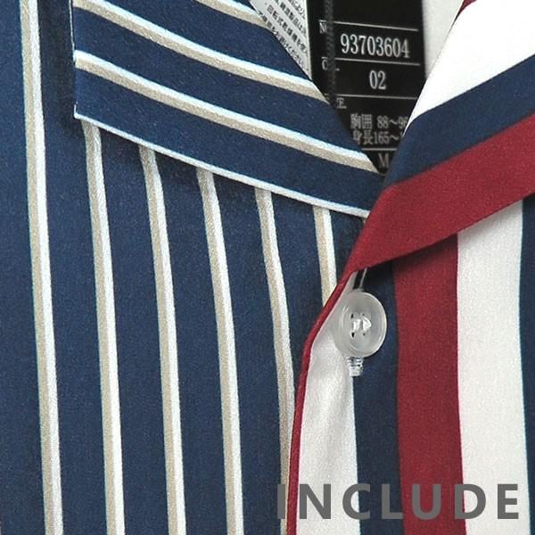 半袖シャツ 開襟シャツ アシンメトリー アシメ チェック ストライプ ロゴ 文字 ペンキ 刷毛 オープンカラー マルチストライプ |  | 06