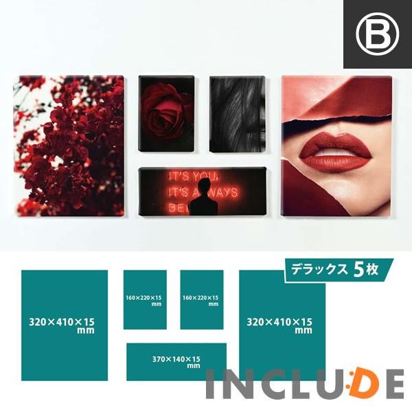 【5枚セット】アートパネル 上品 黄金比率 セクシーリップ セクシーでキュートな唇 魅力的 魔性の唇 ピンク 桃色 レッド モノ |  | 08