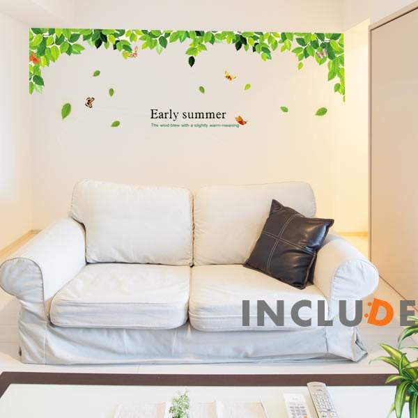 ウォールステッカー ツリー 植物 緑 蝶 バタフライ リーフ 結婚式 壁シール ウォールシール 北欧 カフェ CAFE リビング |  | 01