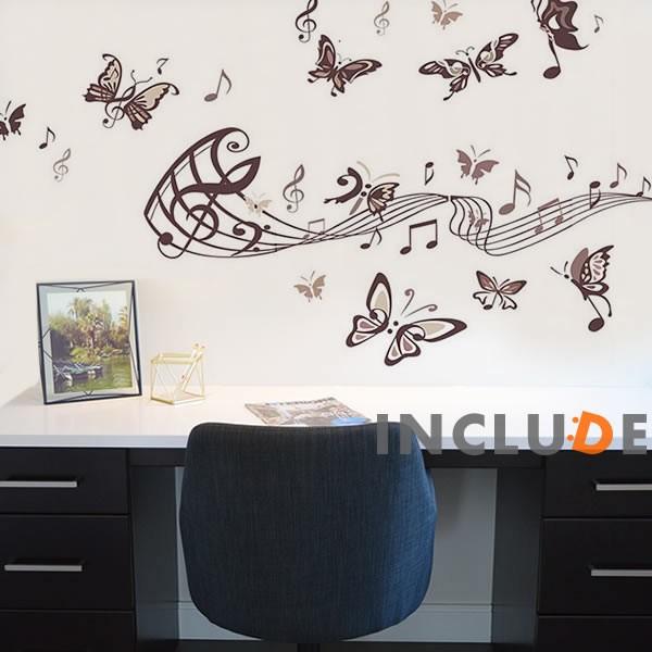 ウォールステッカー デザイナーズ 音楽 ミュージック 楽譜 エンタメ スコア 曲データ Midi ドレミ カラオケ 楽しい ピアノ Atm1801 Includeysp 通販 Yahoo ショッピング