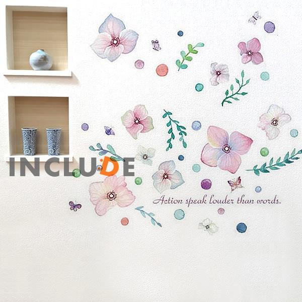 ウォールステッカー アジサイ 紫陽花 桔梗 ４枚花弁 ヤマボウシ フラワーギフト フラワーアレンジメント ジンチョウゲ |  | 01