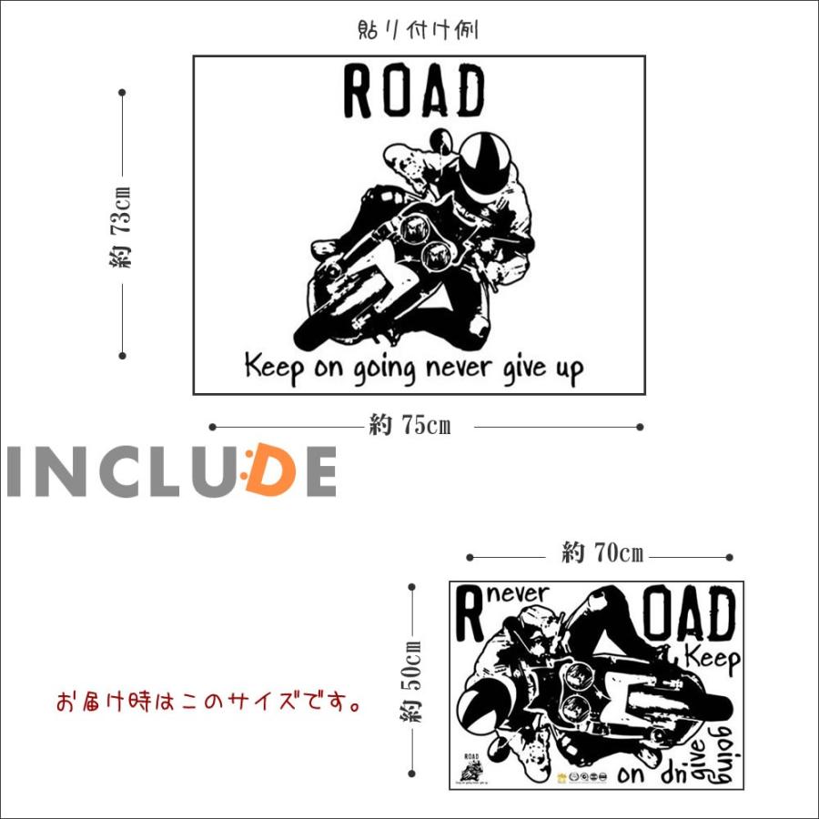 ウォールステッカー ROAD バイカー オートバイレーサー スーパーバイク ロードレース 鈴鹿 JSB1000 ST600 アク |  | 02