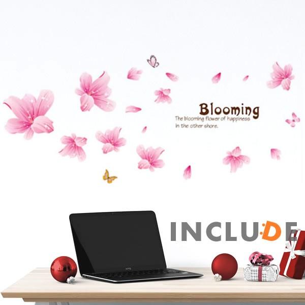 ウォールステッカー 花 コサージュ キラキラ 輝く 煌き ラウンドブーケ アーティフィシャルフラワー ビンテージ | 