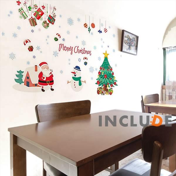 壁シール サンタクロース サンタさん トナカイ 雪だるま ジングルベル たのしい クリスマス おじいさん 妖精 かわいい |  | 01