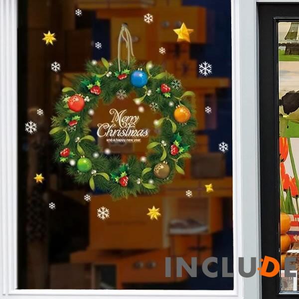 ウォールステッカー クリスマスリース マグノリア ポインセチア Merry Christmas 素敵なクリスマス ココロを込めて アートフラワー プリザーブドフラワー Atm Includeysp 通販 Yahoo ショッピング