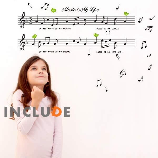 ウォールステッカー 木 ツリー 音楽 楽譜 ミュージック メロディー ソング 歌 カラオケ karaoke 五線 音記号 ト音 |  | 01