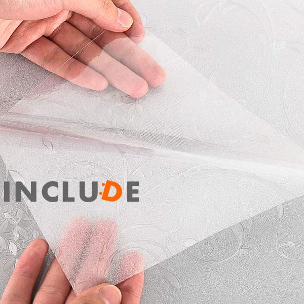 ウインドウフィルム [90cm×100cm〜] フラワー 花柄 ボタニカル 窓フィルム 目隠しシート モザイク 窓 ガラスフィル |  | 04